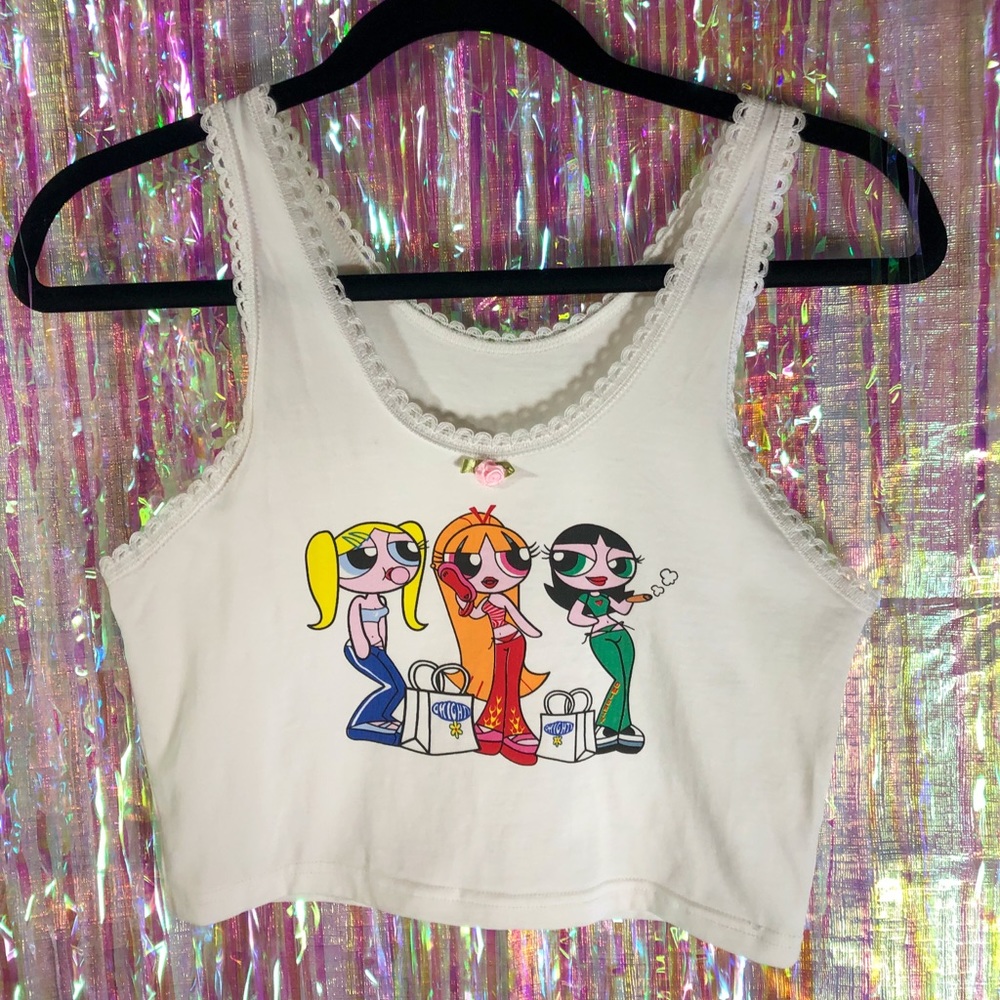 Grown Up Powerpuff Girls Tank Top